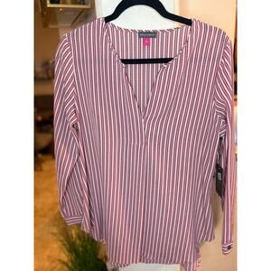 Vince Camuto Women's Striped Kimono Blouse Size Small 4-8 NEW